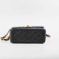 Chanel Vintage Caviar Square Flap