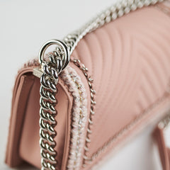 Chanel Old Medium Boy Pink