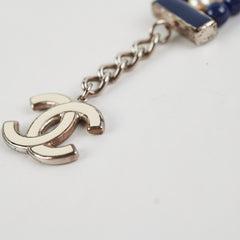 Chanel Costume Pearl Bracelet (Blue/White)