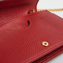 Gucci Red Wallet On Chain WOC