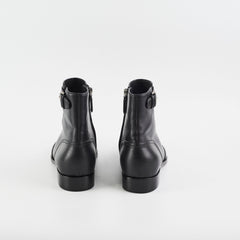 Chanel Black Lambskin Boots (Size 40)