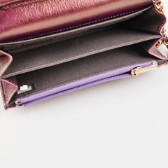 Chanel Mini Wallet On Chain WOC Purple