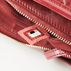 Chanel Small Gabrielle Dark Red