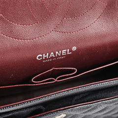 HOLD Chanel Classic Double Flap Jumbo Caviar Black