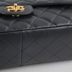 Chanel Jumbo Caviar Black