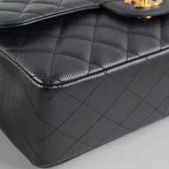 Chanel Jumbo Caviar Black