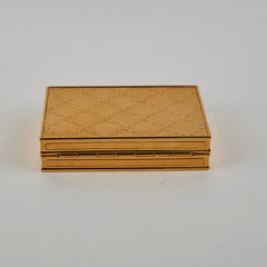Gucci Gold Monogram Clutch