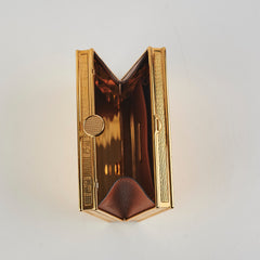 Gucci Gold Monogram Clutch