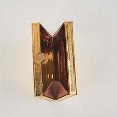 Gucci Gold Monogram Clutch