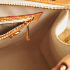 Louis Vuitton Brea Vernis MM Yellow