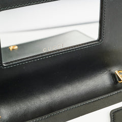 Gucci GG Matelasse Chain Wallet Black