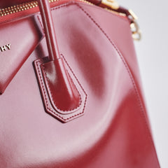 Givency Medium Antigona Burgundy