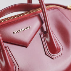 Givency Medium Antigona Burgundy