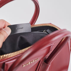 Givency Medium Antigona Burgundy