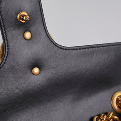 Gucci Small Marmont Shoulder Bag Black