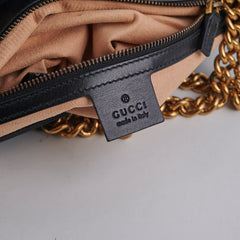 Gucci Small Marmont Shoulder Bag Black