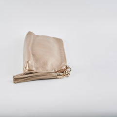 Gucci Metallic Gold Clutch