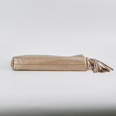 Gucci Metallic Gold Clutch