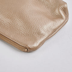 Gucci Metallic Gold Clutch