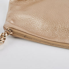 Gucci Metallic Gold Clutch