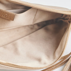 Gucci Metallic Gold Clutch