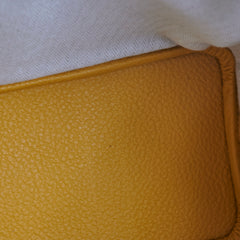Hermes Garden Party 30 Mustard C Stamp
