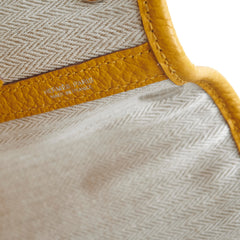 Hermes Garden Party 30 Mustard C Stamp