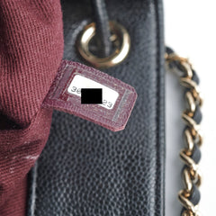 Chanel Drawstring Bucket Caviar Black
