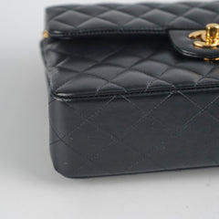 Chanel Small Double Classic Flap Lambskin Black