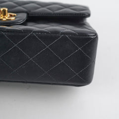 Chanel Small Double Classic Flap Lambskin Black