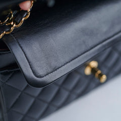 Chanel Small Double Classic Flap Lambskin Black