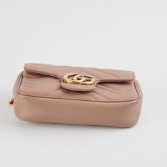 Gucci Marmont Super Mini Dusty Pink