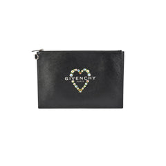 Givenchy Heart Black Pouch