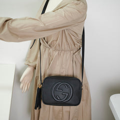 Gucci Soho Disco Black Crossbody Bag