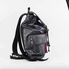 Gucci Black Monogram Backpack