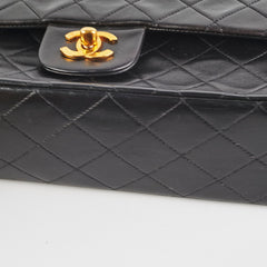 Chanel Vintage M/L Classic Flap Lambskin Black- Series 2