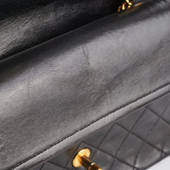 Chanel Vintage M/L Classic Flap Lambskin Black- Series 2