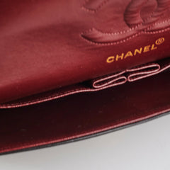 Chanel Vintage M/L Classic Flap Lambskin Black- Series 2