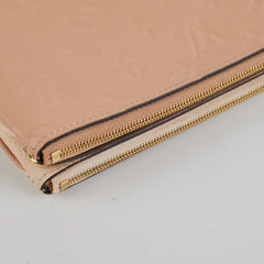 Louis Vuitton Double Zip Pochette Beige/Cream