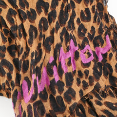 Louis Vuitton Leopard Scarf
