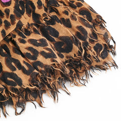 Louis Vuitton Leopard Scarf
