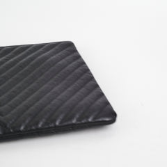 Chanel Large O Case Goatskin Black