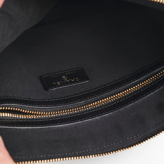 Chanel Large O Case Goatskin Black