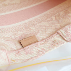 Dior Medium Book Tote Pink