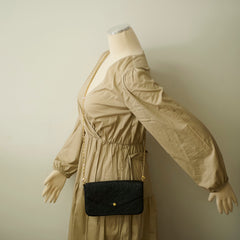 Louis Vuitton Pochette Felice Black Empreinte