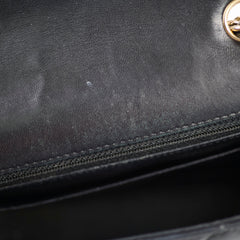 Chanel Mini Rectangle Black Lambskin Serial 23