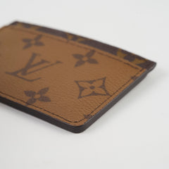 Louis Vuitton Cardholder Monogram Reverse Canvas