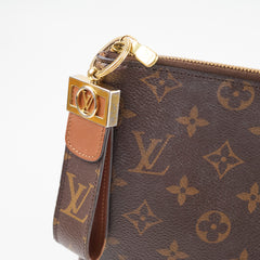 Louis Vuitton Monogram Pouch with Dauphine Keyring