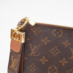 Louis Vuitton Monogram Pouch with Dauphine Keyring