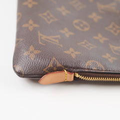 Louis Vuitton Monogram Pouch with Dauphine Keyring